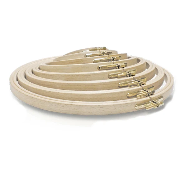 Aros de bordado redondos de Nurge de madera (8mm), 8 tamaños disponibles - Image 6