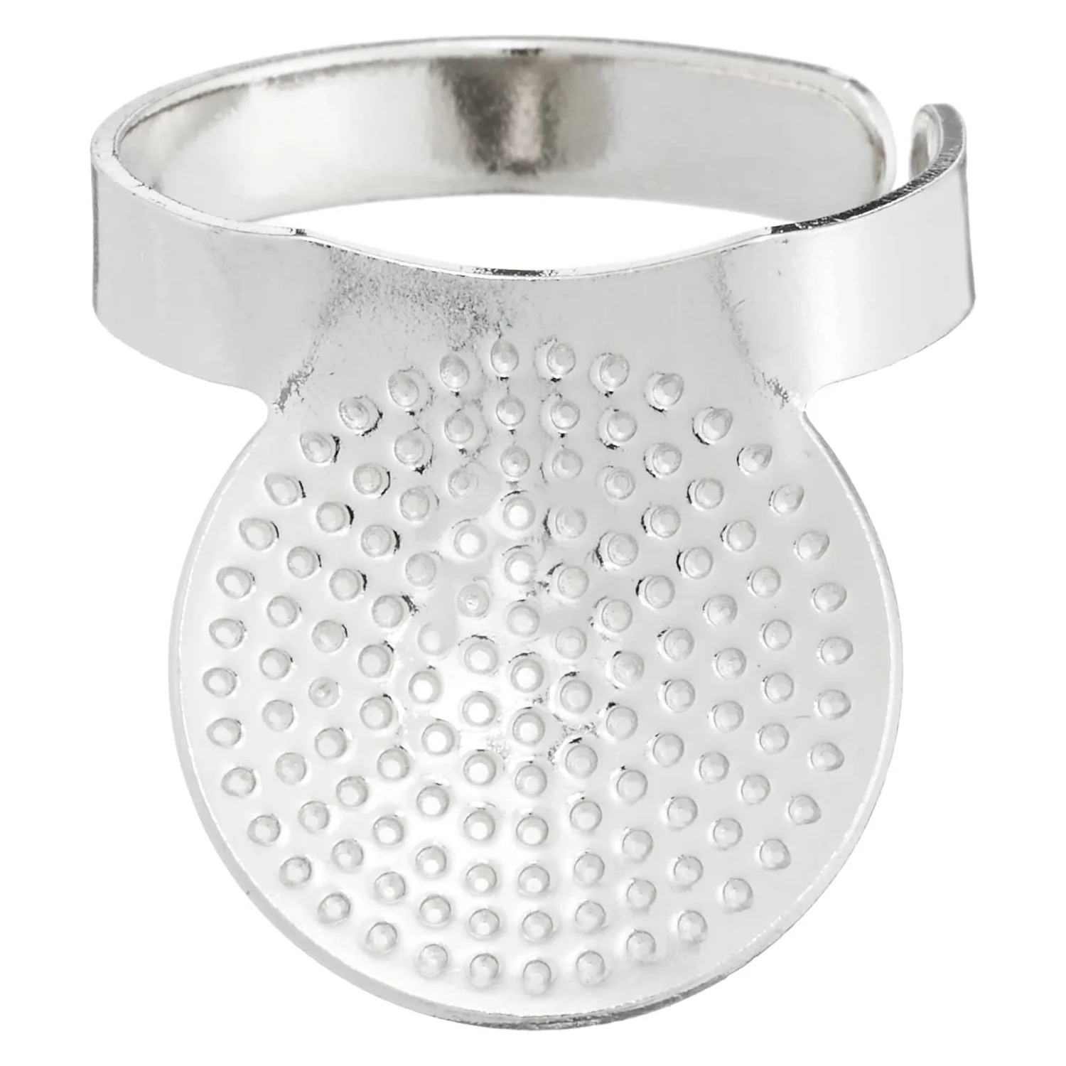 Dedal con placa para Sashiko de Clover