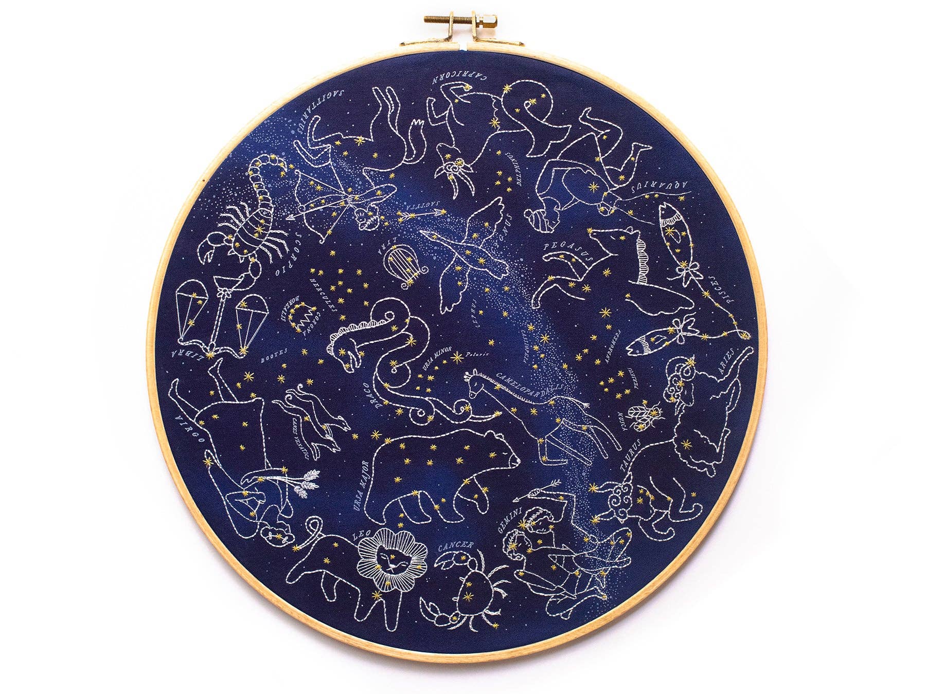 Kit de bordado "Planisferio Zodiacal" de Kiriki Press - Image 3