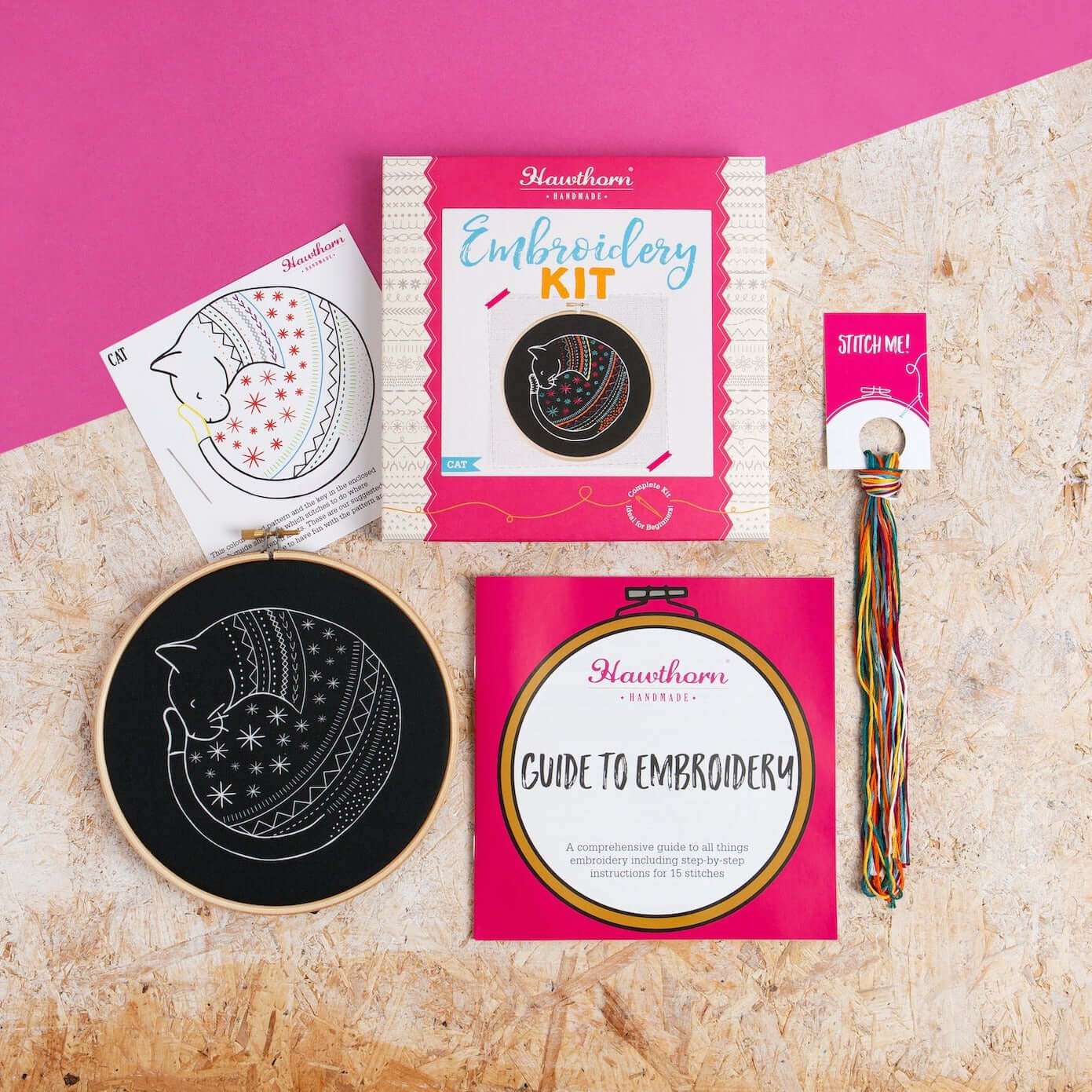 Kit de Bordado "Cat" - Hawthorn Handmade - Image 4