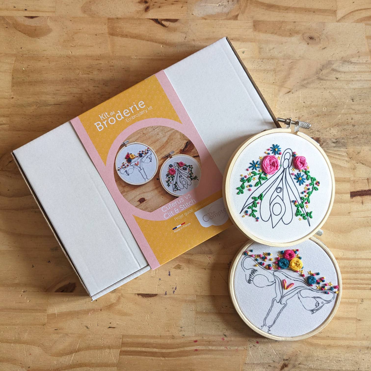 Kit de bordado Clit&Stitch – TheComptoir - Image 3