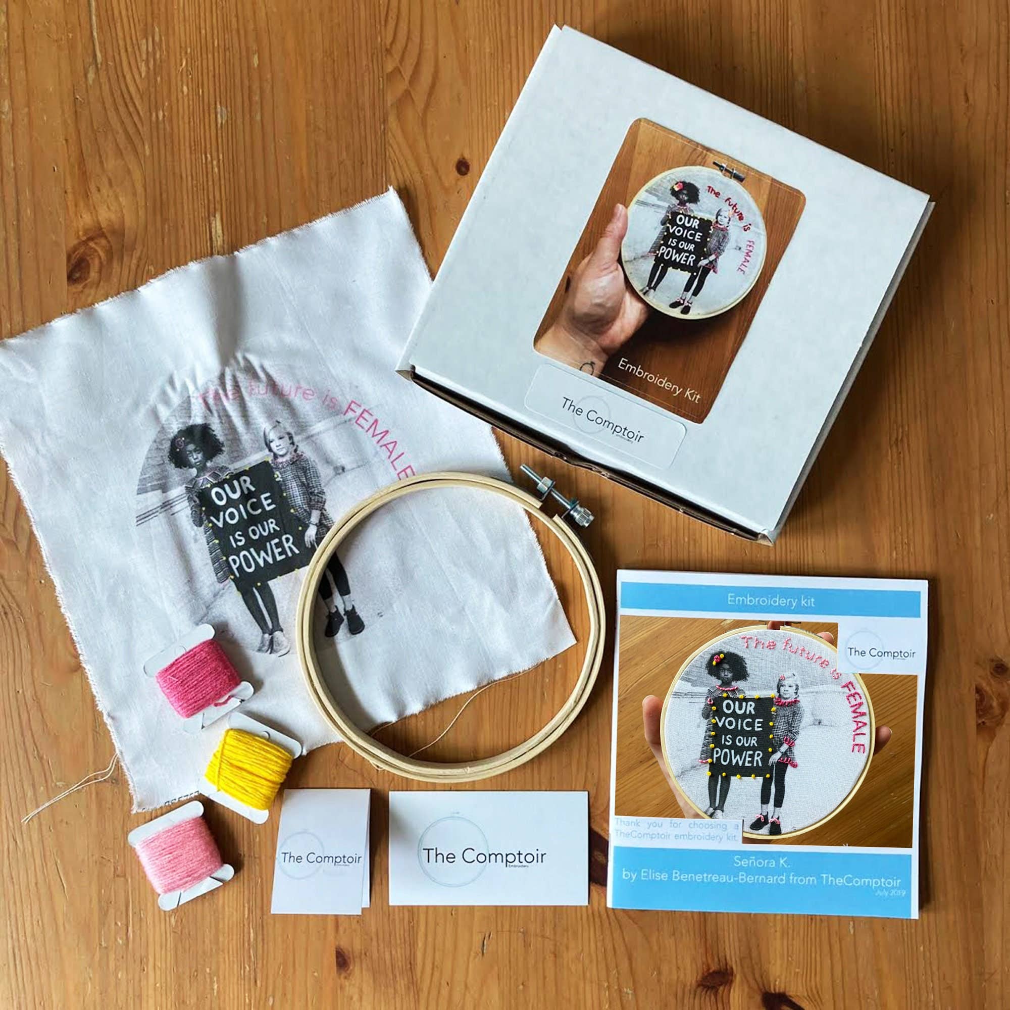 Kit de bordado El futuro es femenino – TheComptoir - Image 3