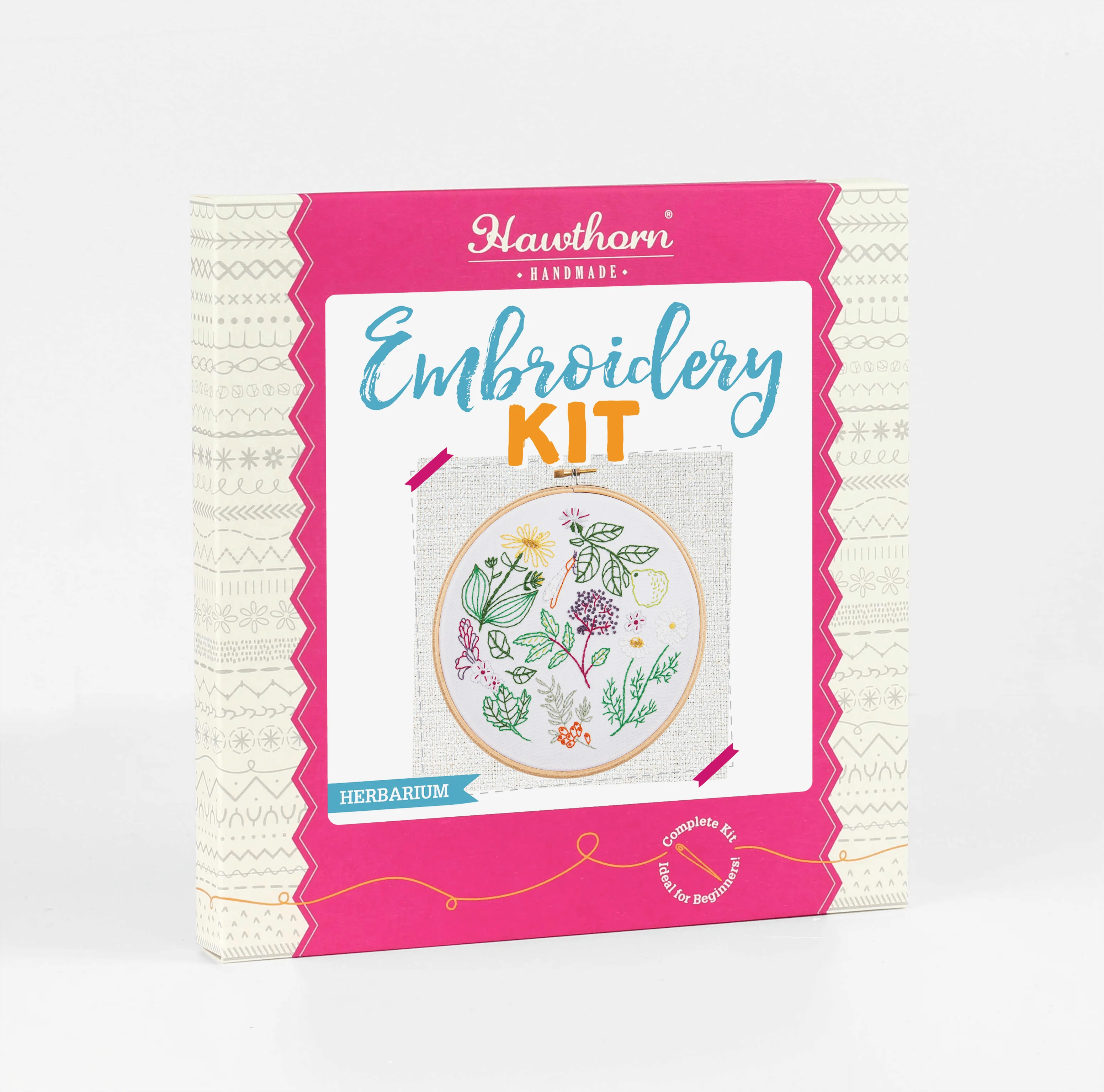 Kit de Bordado "Herbarium" - Hawthorn Handmade - Image 7