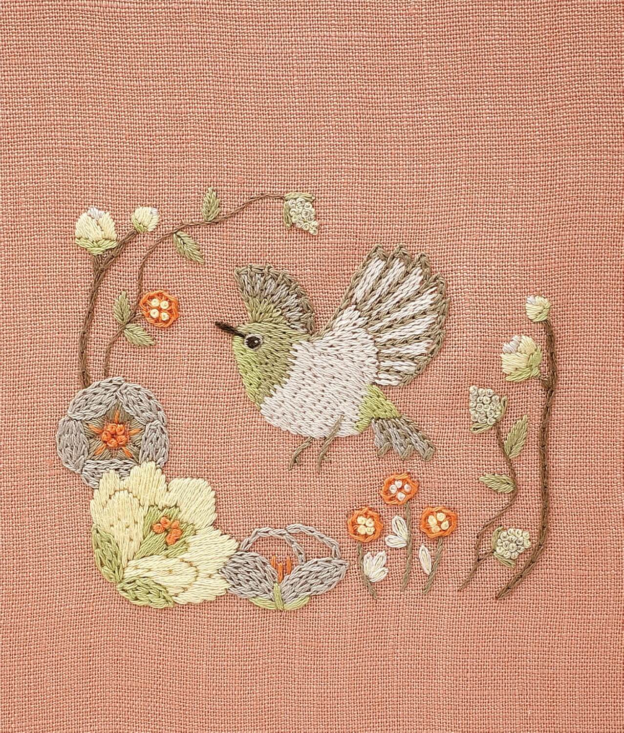 Kit de bordado: "Los 12 meses de los animales del bosque", diseñado por Chicchi para DMC Japan - Image 11