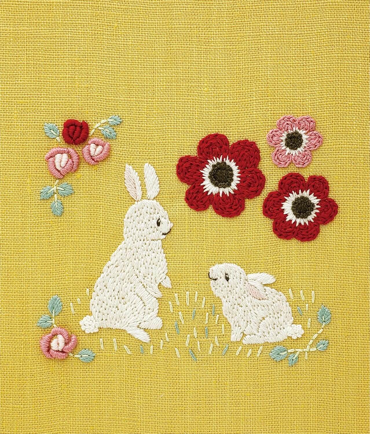 Kit de bordado: "Los 12 meses de los animales del bosque", diseñado por Chicchi para DMC Japan - Image 13