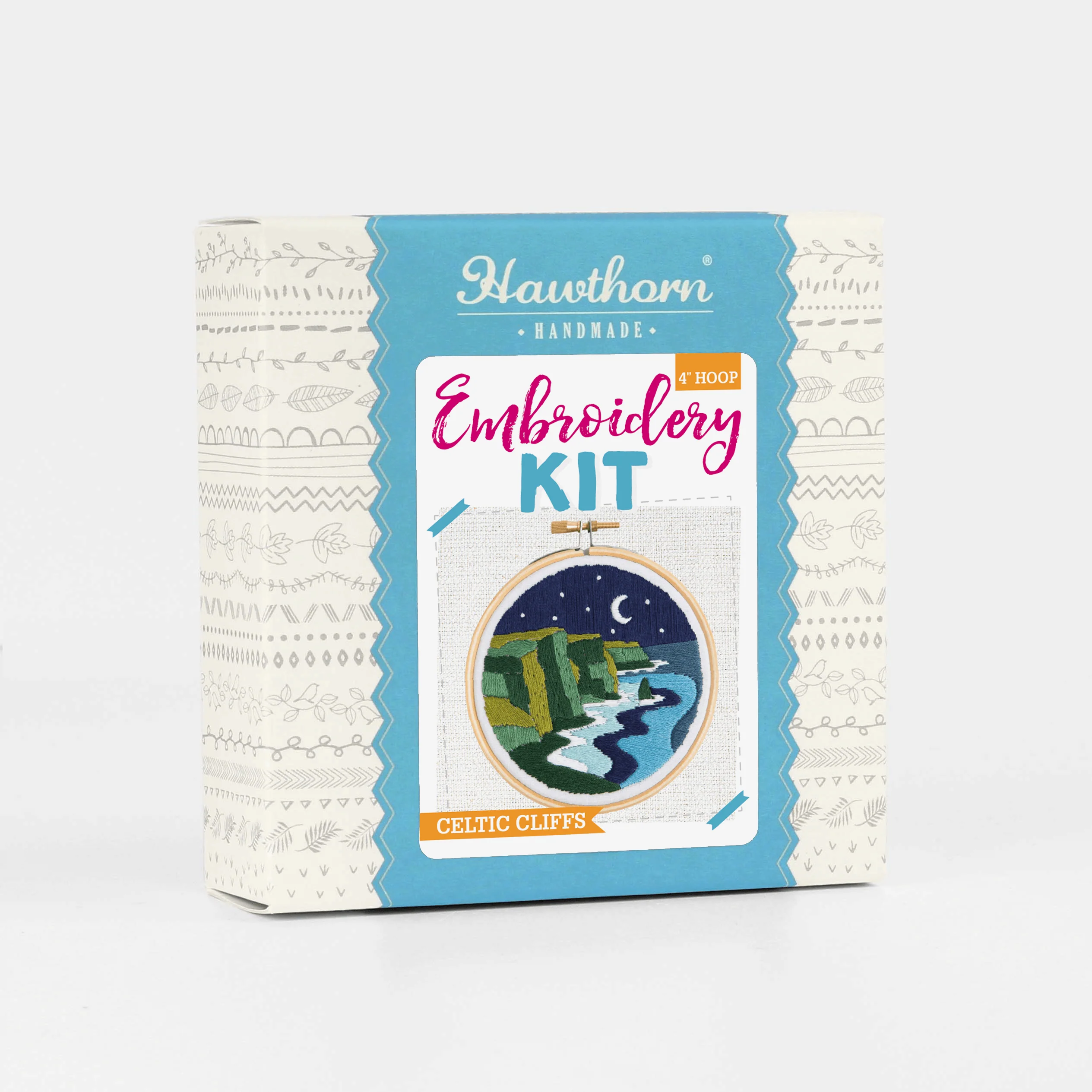 Kit de Bordado pequeño "Celtic Cliffs" - Hawthorn Handmade - Image 4