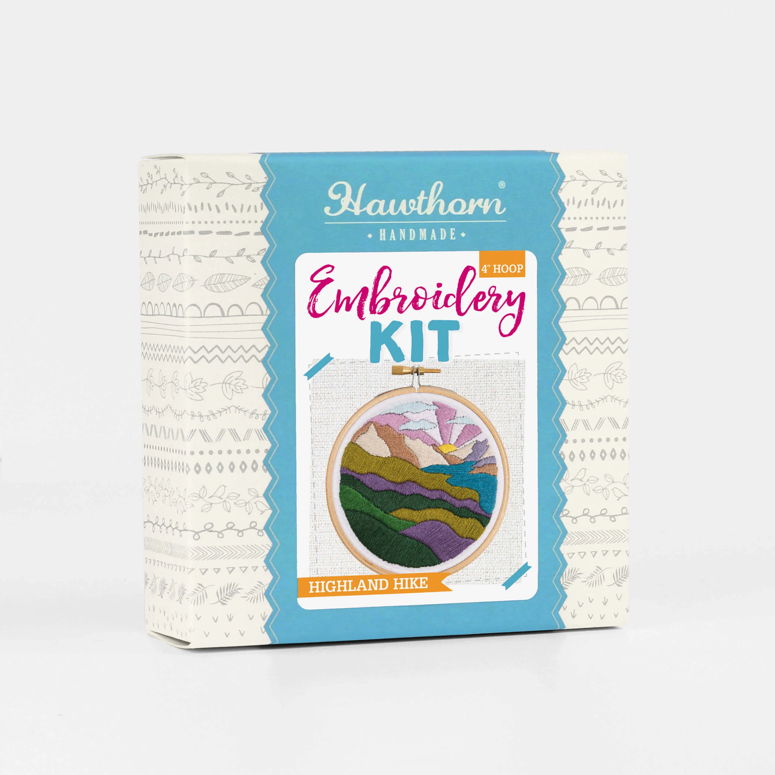 Kit de Bordado pequeño "Highland Hike" - Hawthorn Handmade - Image 3