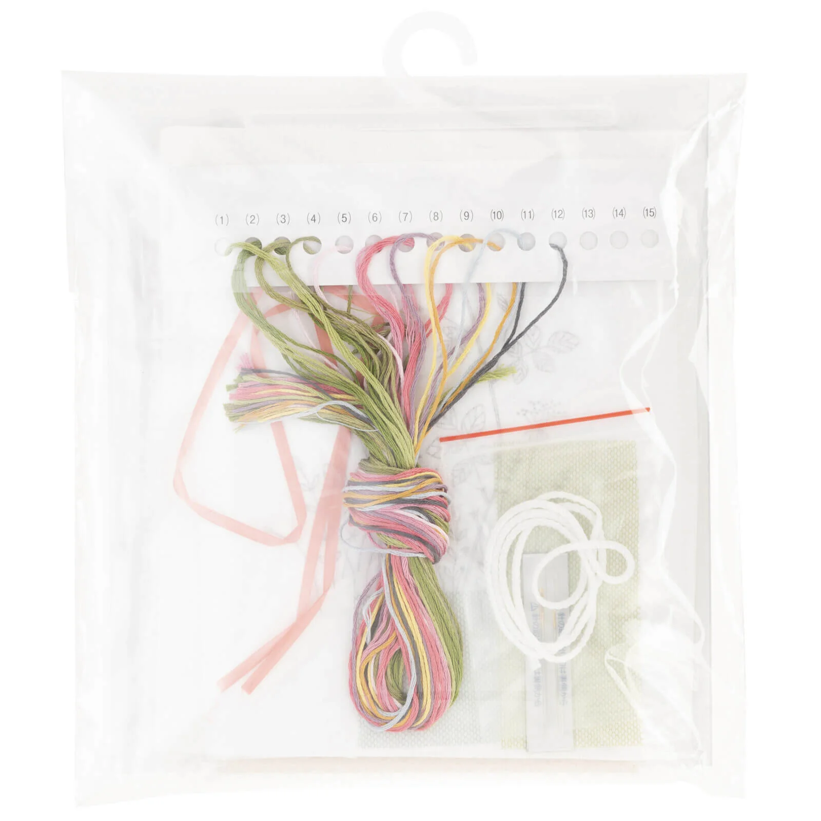 Kit de bordado "Pequeño jardín de rosas", diseñado por Kazuko Aoki para Cosmo - Image 3