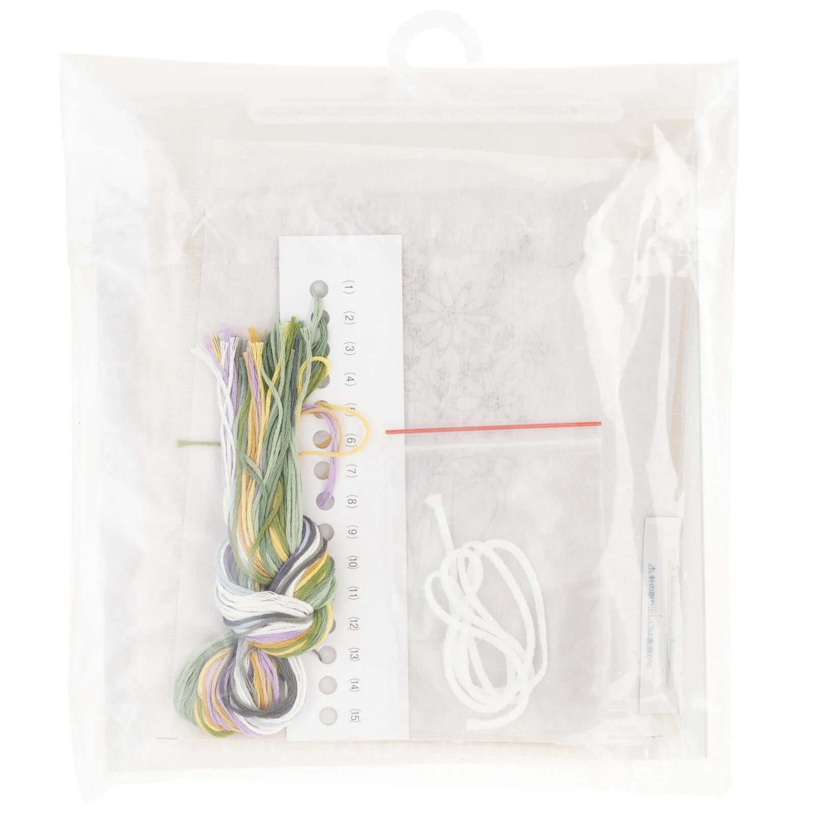 Kit de bordado "Ramo de flores", diseñado por Kazuko Aoki para Cosmo - Image 3