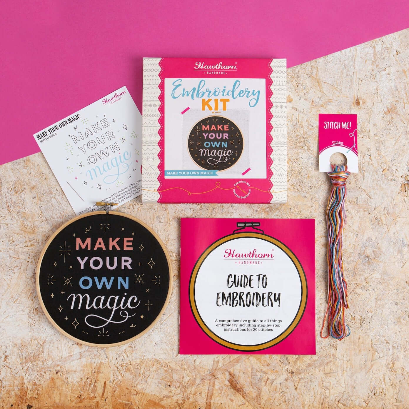 Kit de Bordado "Today I Choose Joy" - Hawthorn Handmade - Image 3