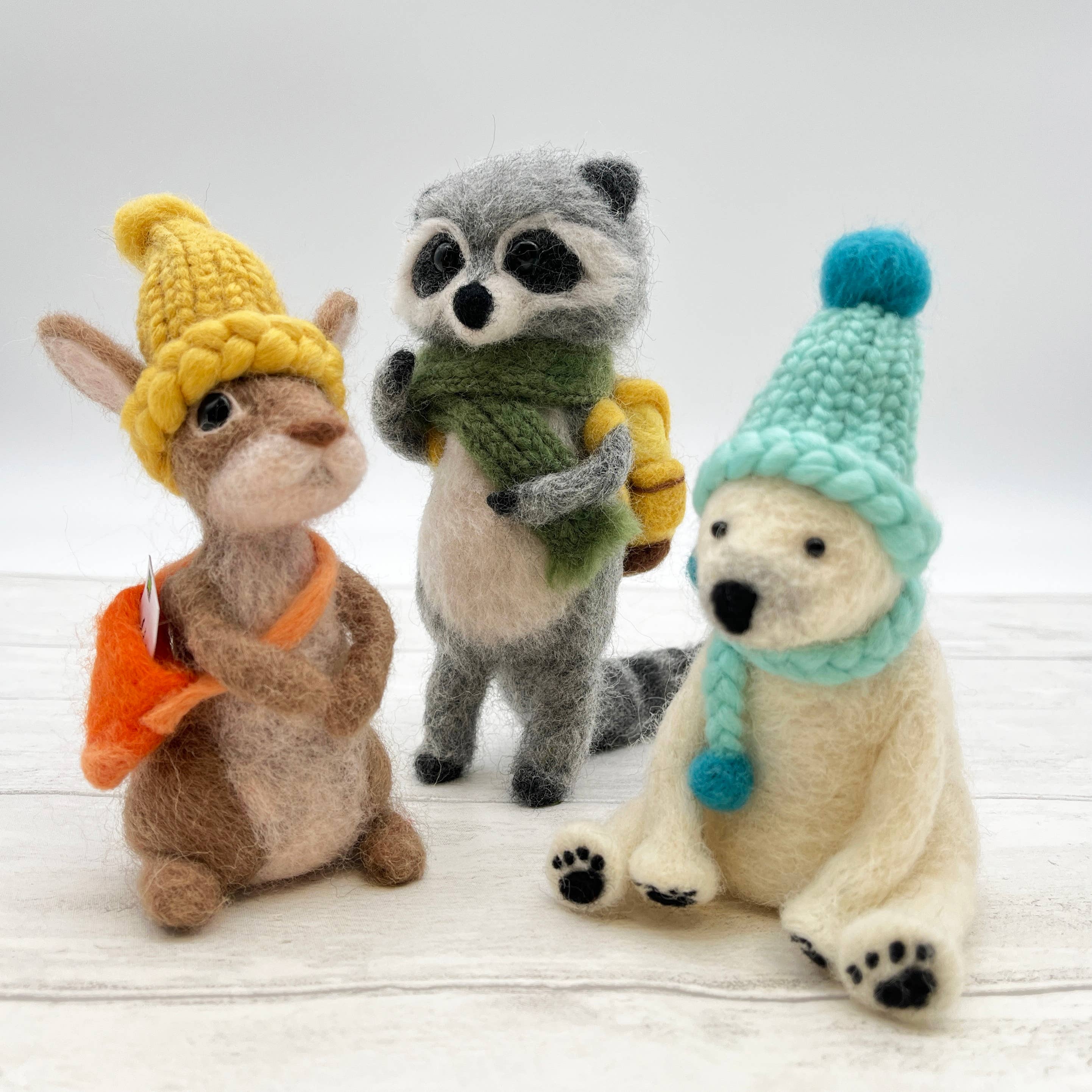 Kit de fieltro con aguja "Animales de Invierno" - Bergin & Bath - Image 8