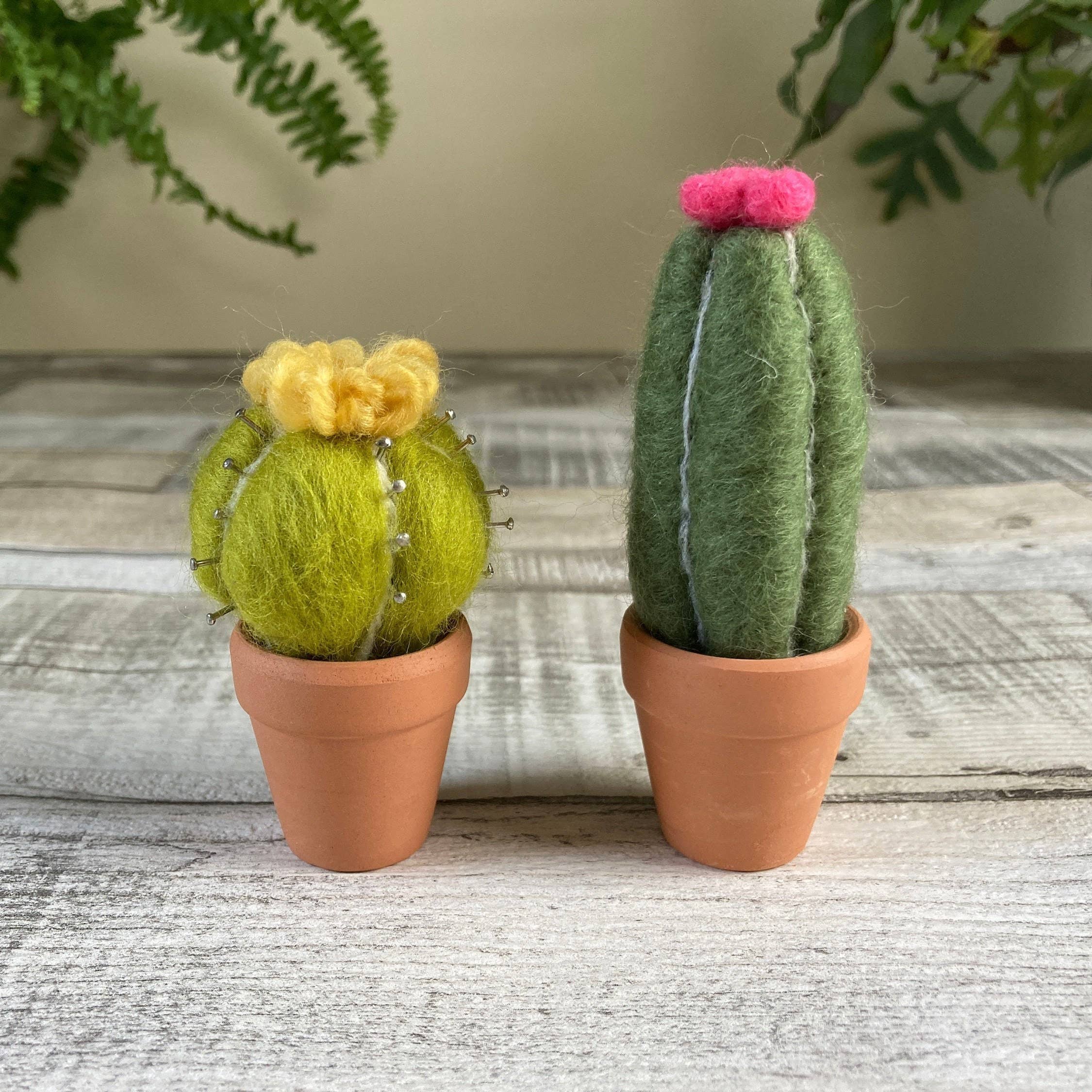 Kit de fieltro con aguja "Cactus" - Bergin & Bath - Image 9