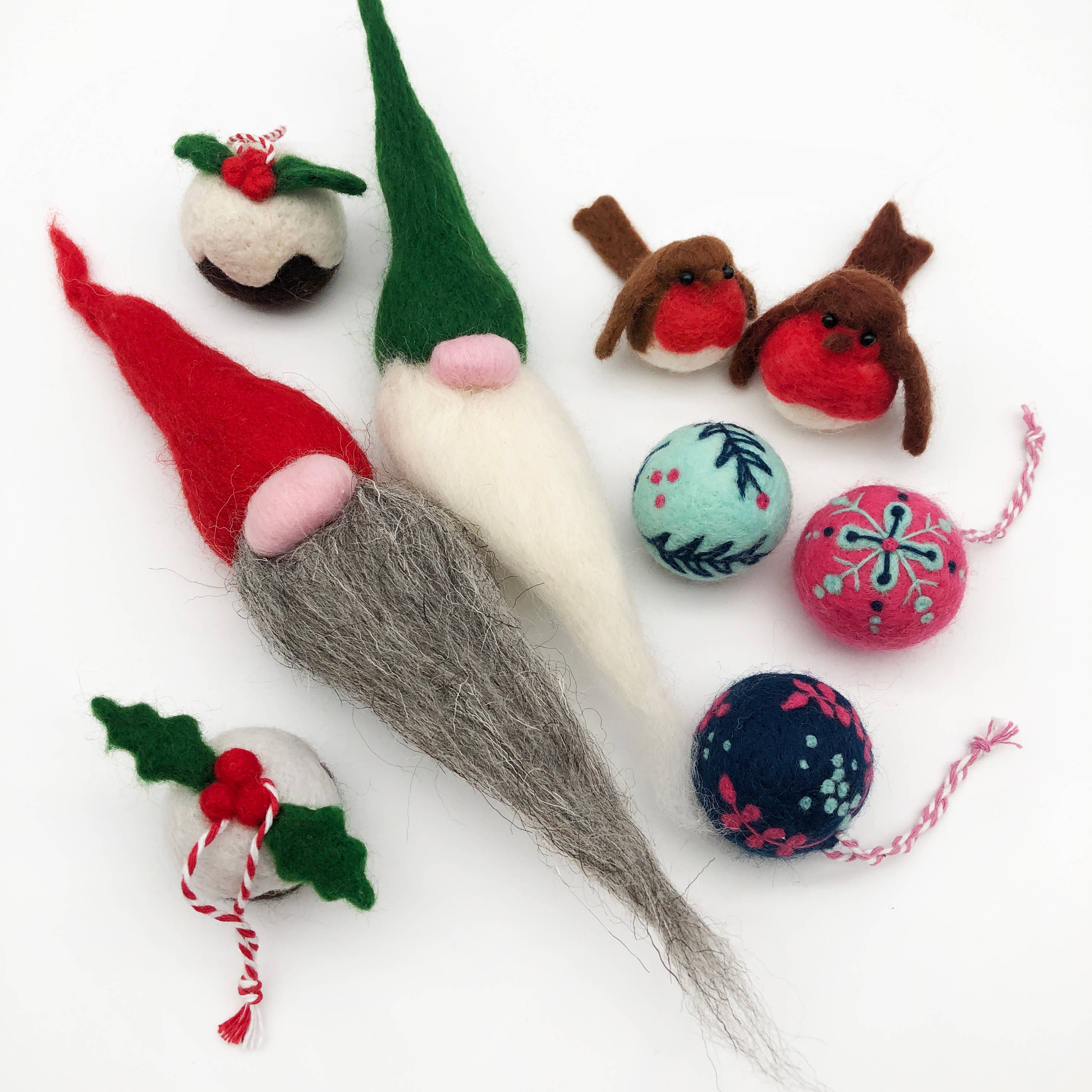 Kit de fieltro con aguja "Navidad" - Bergin & Bath - Image 5