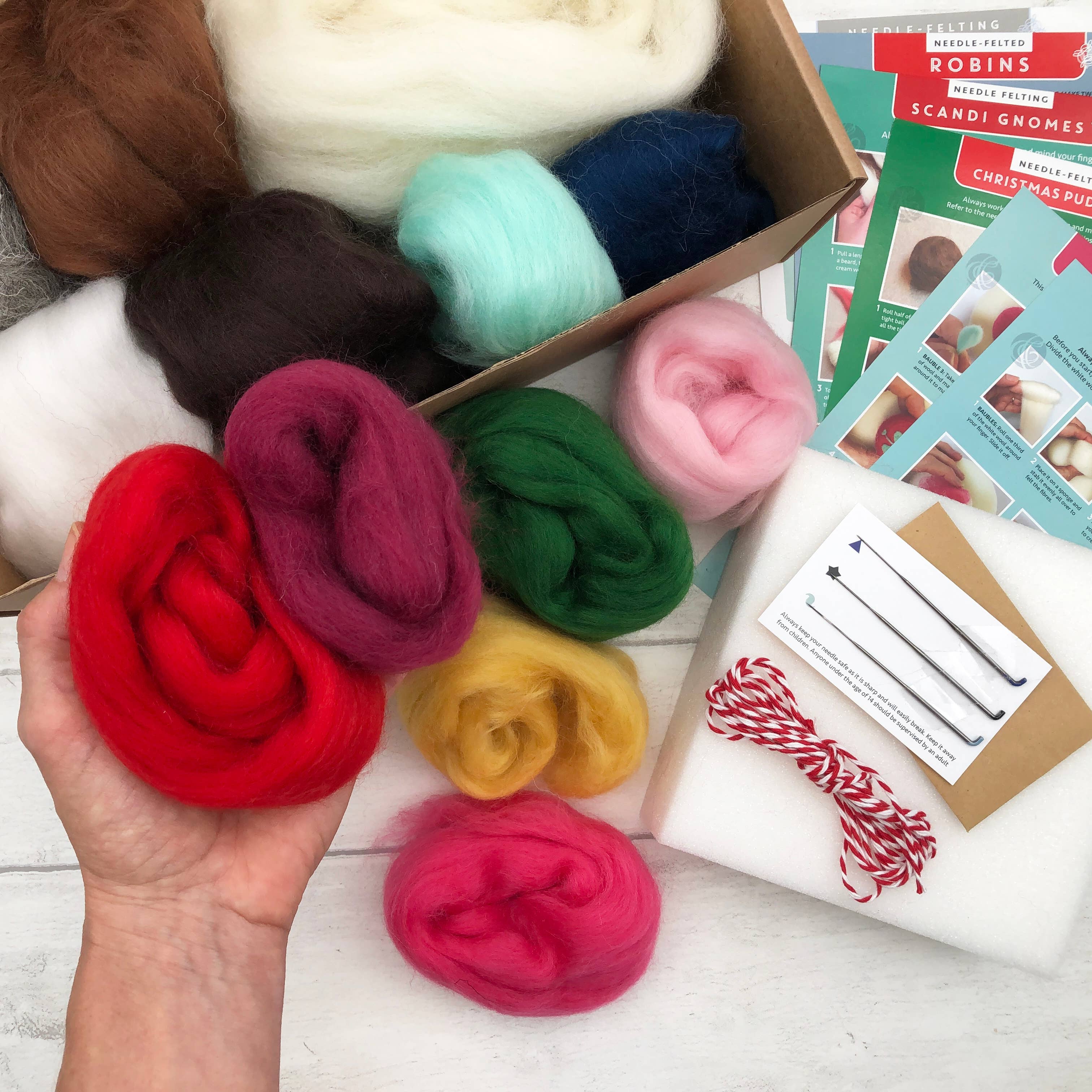 Kit de fieltro con aguja "Navidad" - Bergin & Bath - Image 6