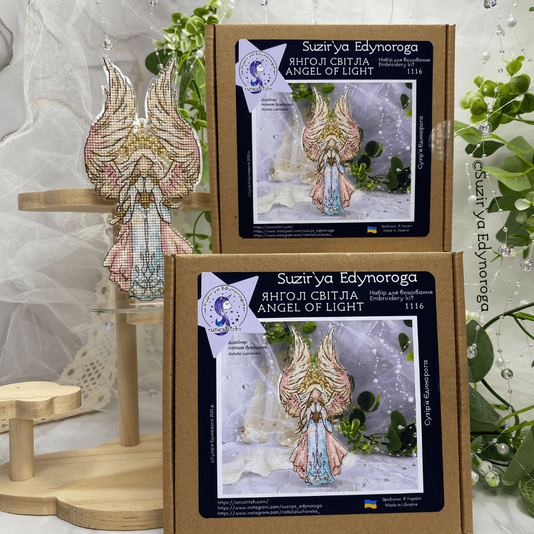 Kit de punto de cruz “Ángel de Luz” - Image 2