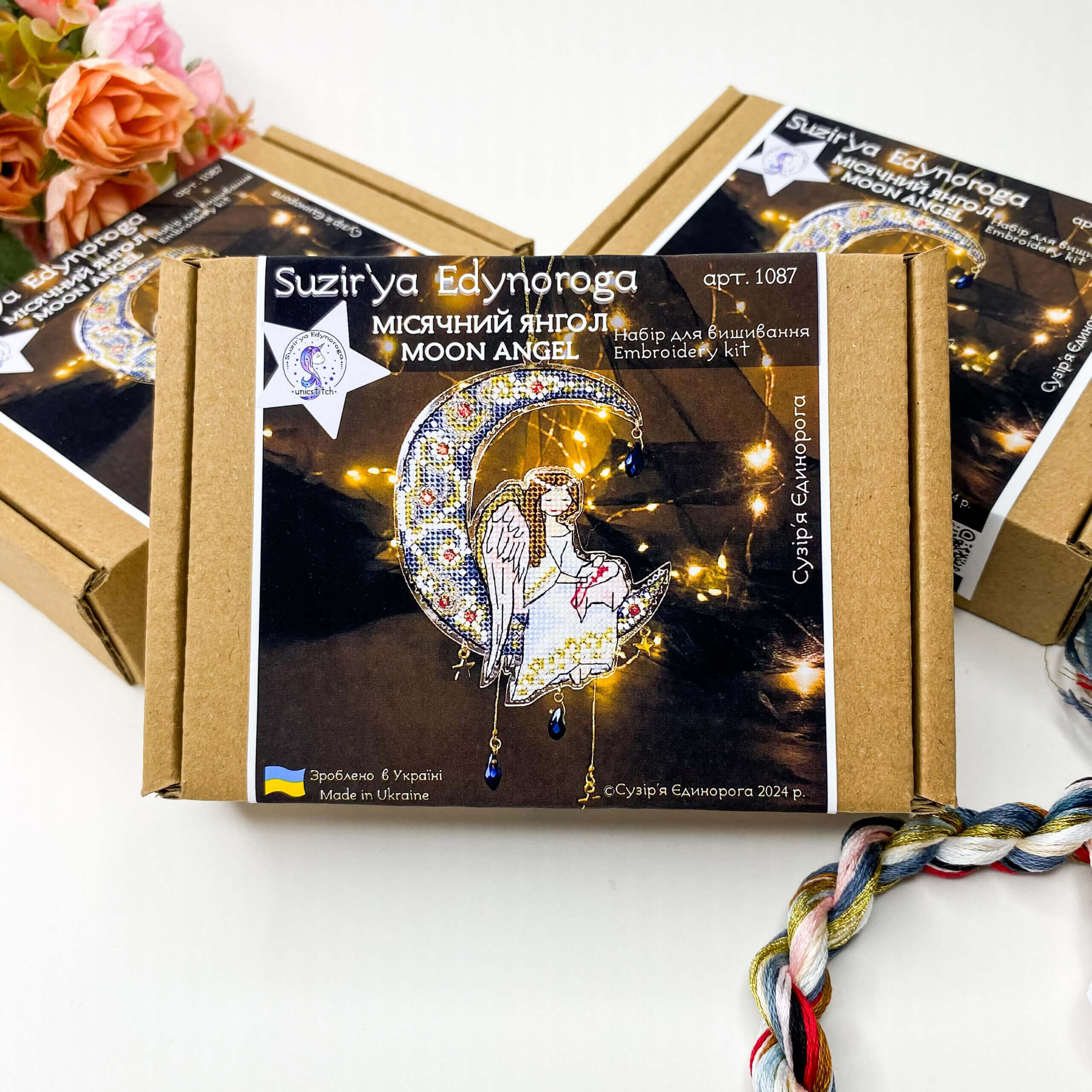 Kit de punto de cruz “Ángel Luna Bordando" - Image 2