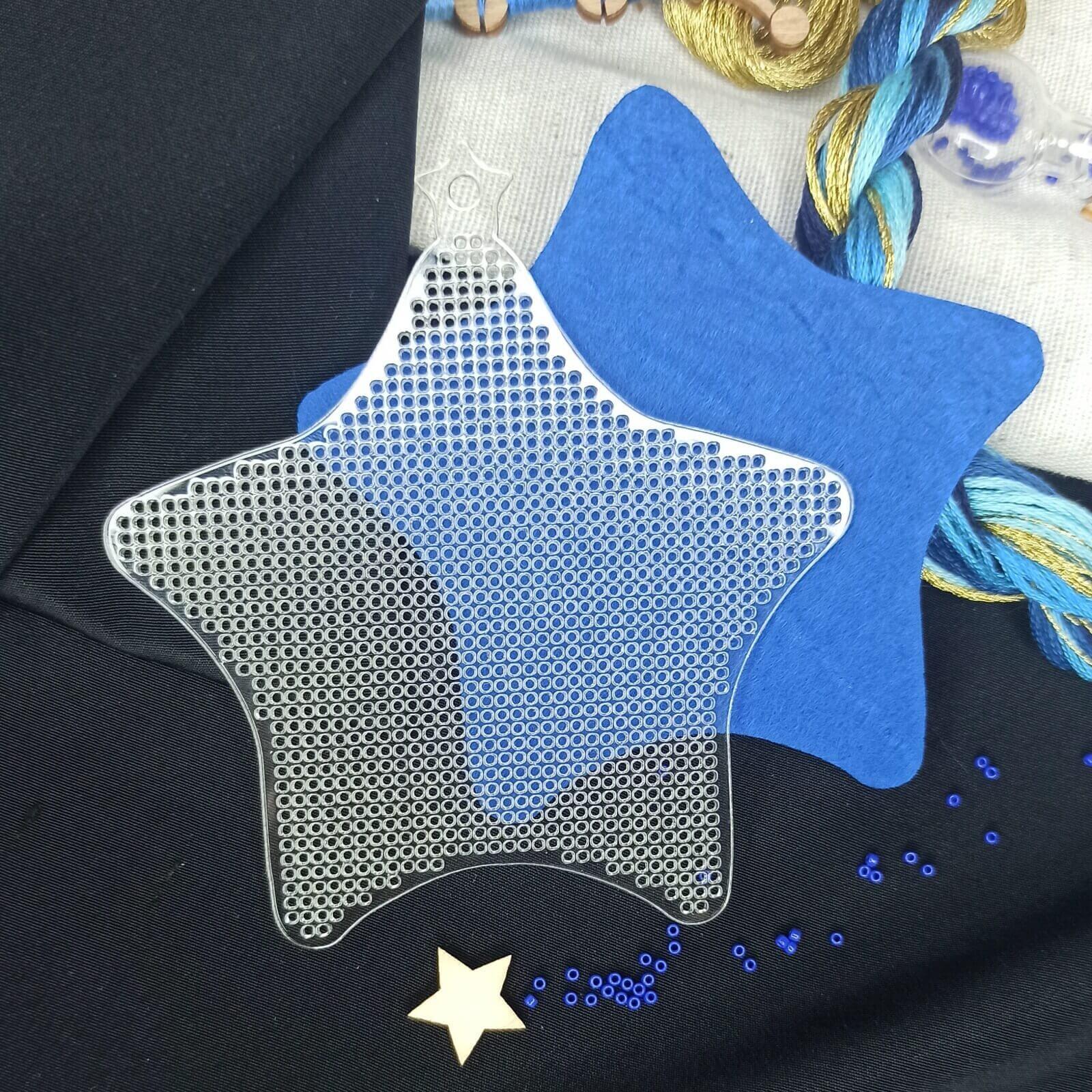 Kit de punto de cruz "Estrella Galaxia Lunar" - Image 4
