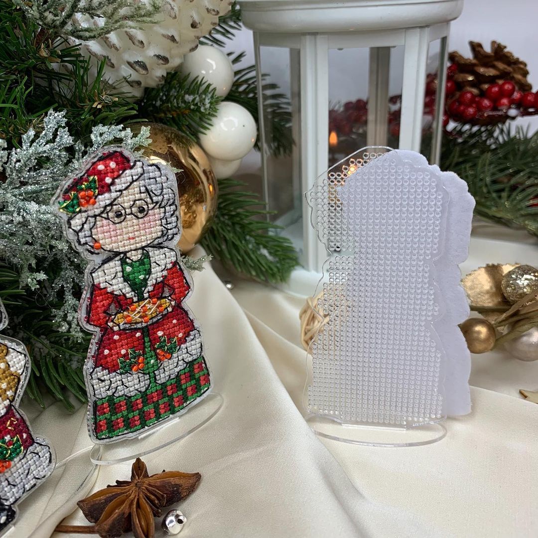 Kit de punto de cruz "Mamá Noel" - Image 4