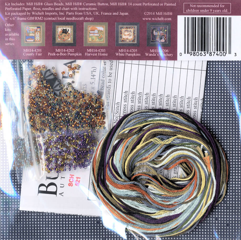 Kit de punto de cruz Ravens de Mill Hill - Image 3