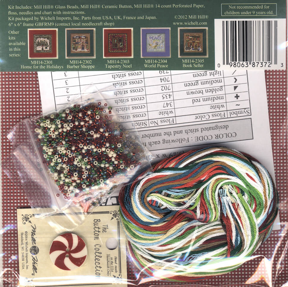 Kit de punto de cruz Santa's Treats de Mill Hill - Image 3