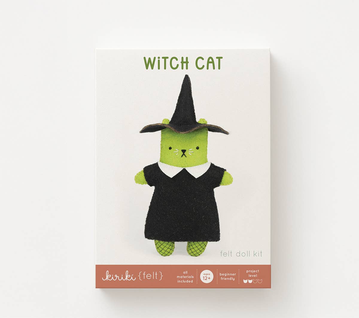 Kit Muñeco de Fieltro "Gato Bruja" – Kiriki Press - Image 2
