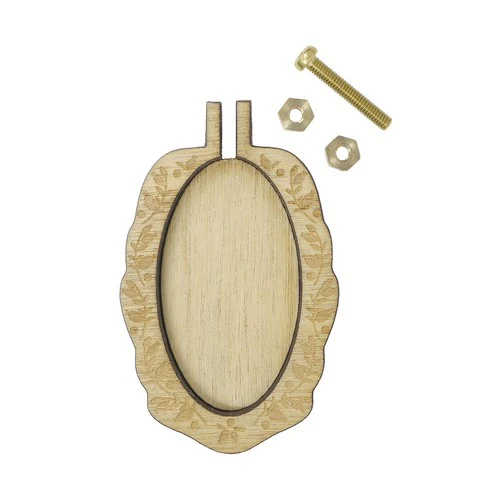 Mini bastidores de madera para bordado - Image 3