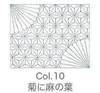Tela azul estampada para Sashiko, bordado tradicional japonés - Image 10