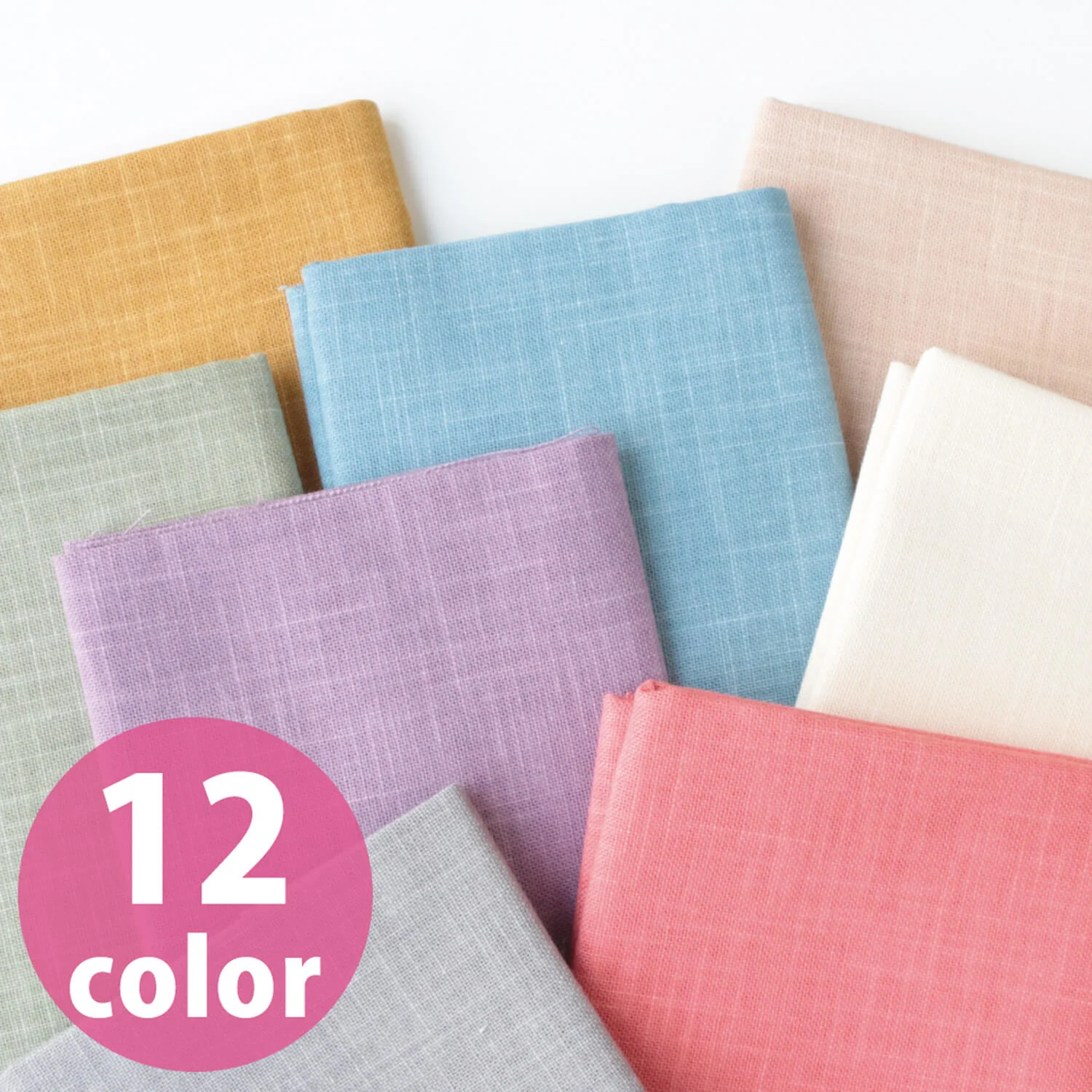 Tela lisa de colores para Sashiko 100% algodón - Image 6