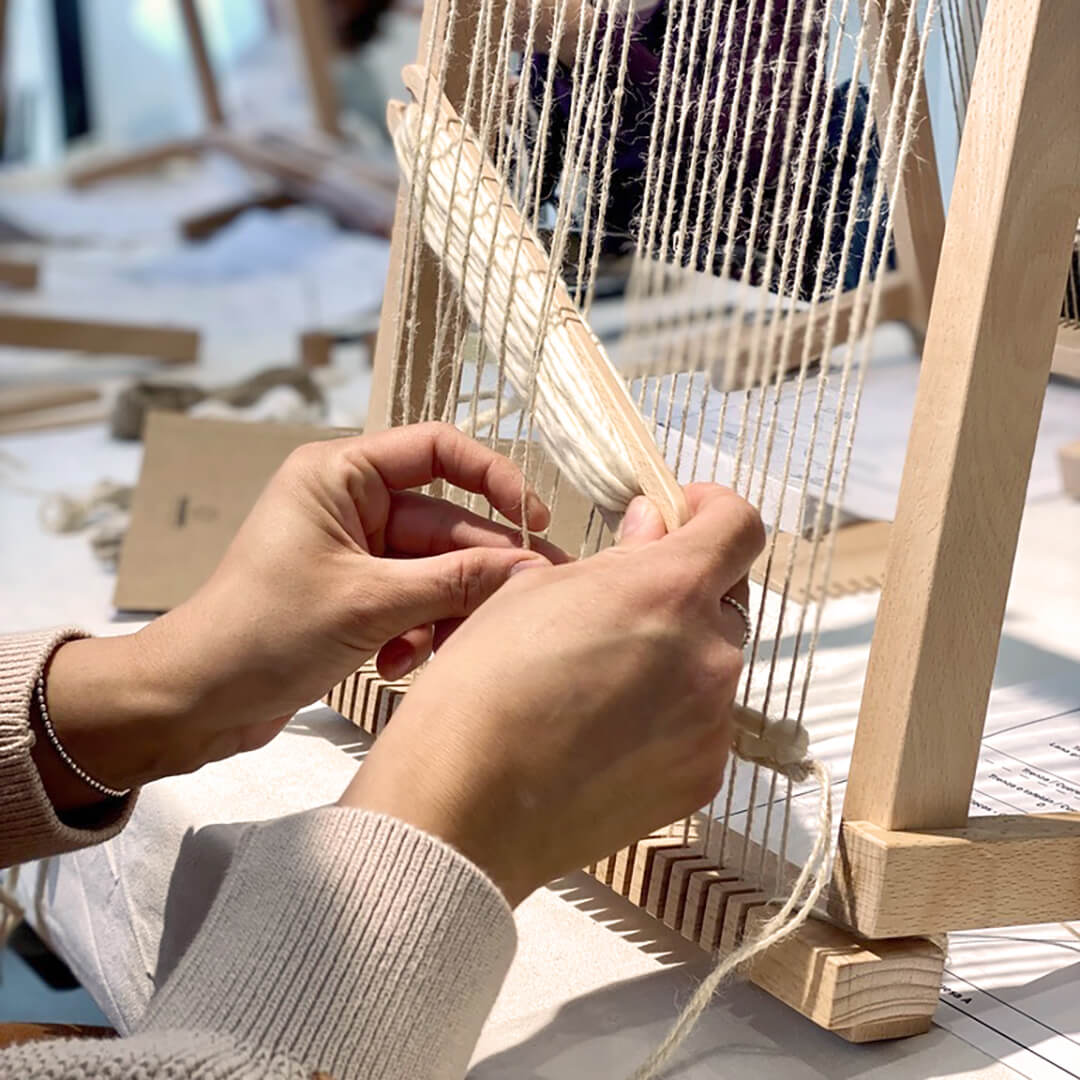 Telar Vertical de Madera Loom S - Hecho a Mano en España por Ikosaedro - Image 5